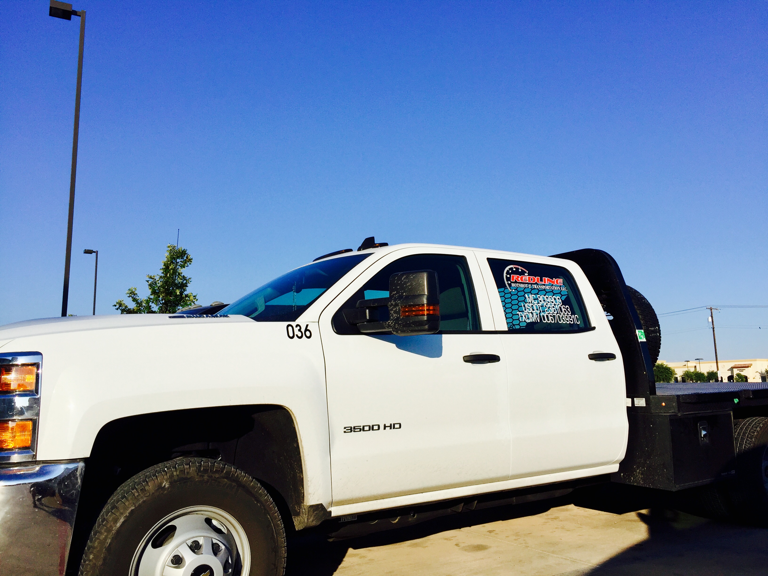 Redline Hot Shot Transportation Inc Trucking Company